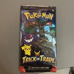 9x Trick or Trade 2024 - Halloween BOOster Pack - Pokemon Cards - Sealed - Image 1