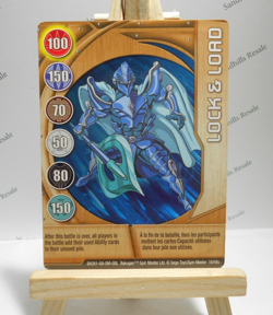 Bakugan Card - Lock & Load - Copper Gate Card - BA261 - 18/48c - 2008 - Image 1