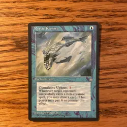 MTG: 7 Card Ice Age Blue Lot With Mystic Remora - Magic The Gathering 1995 - Image 2