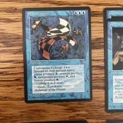 MTG: Ice Age Blue 9 Cards: Reality Twist, 3X Hydroblast, 3X Brainstorm, 2X CSpel - Image 2