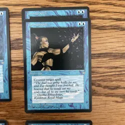 MTG: Ice Age Blue 9 Cards: Reality Twist, 3X Hydroblast, 3X Brainstorm, 2X CSpel - Image 3