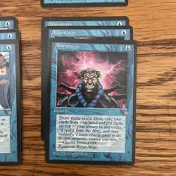 MTG: Ice Age Blue 9 Cards: Reality Twist, 3X Hydroblast, 3X Brainstorm, 2X CSpel - Image 5