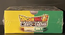 Dragon Ball Super Card Game Union Force Booster Box Factory Sealed - Image 3