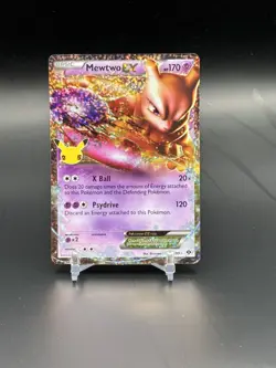 Pokemon Mewtwo EX Celebrations 25th Anniversary Card 54/99, Excellent Condition - Image 1