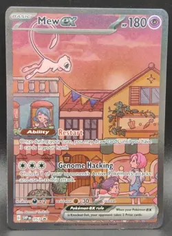 Mew ex 053 Sv: Scarlet & Violet 151 (Promo) Cards Holo, Pokemon TCG, NM. - Image 1