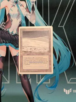 Tundra MTG MP Revised Dual Land Magic the Gathering Card - Image 1