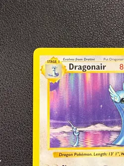 Pokemon Shadowless Dragonair 18/102 Rare Base Set Pokemon Card LP+ Vintage WOTC - Image 4
