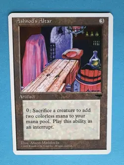 MTG Ashnod's Altar Artifact - Chronicles 1995 LP - Image 3