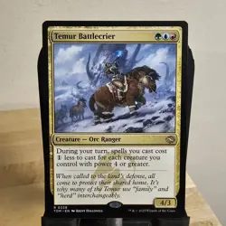 Temur Battlecrier NM, English MTG Dragonstorm: Main Set - Image 1