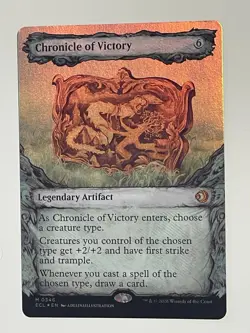 Chronicle of Victory - Foil - Showcase - MTG Lorwyn Eclipsed M/NM, English Magic - Image 2