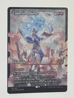 Collective Inferno - Foil - Showcase - MTG Lorwyn Eclipsed M/NM, English Magic - Image 4