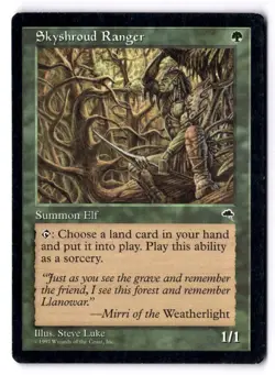 Skyshroud Ranger LP* Tempest ENGLISH vintage mtg -UnltdCards - Image 1