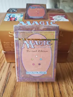 Magic The Gathering REVISED EDITION FACTORY SEALED Starter Deck NO RESERVE WOW - Image 1