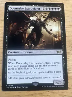 Doomsday Excruciator Duskmourn: House of Horror MTG MAGIC - Image 1