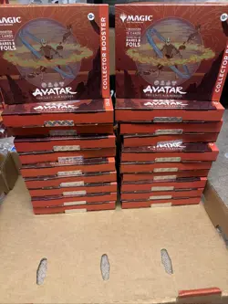 (LOT OF 20 SEALED) AVATAR THE LAST AIRBENDER COLLECTOR BOOSTER’S - Image 1