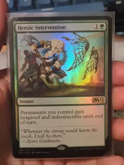 Heroic Intervention Core Set 2021 Foil - Image 1