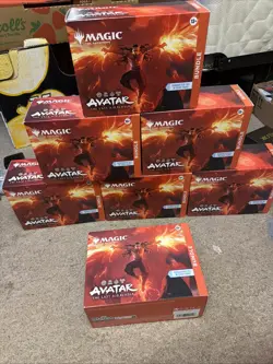 MAGIC THE GATHERING AVATAR THE LAST AIRBENDER LOT OF 7 BUNDLE BOXES - Image 1