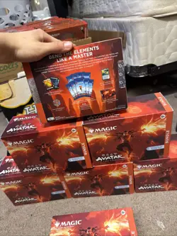 MAGIC THE GATHERING AVATAR THE LAST AIRBENDER LOT OF 7 BUNDLE BOXES - Image 2