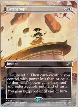 Earthshape (Borderless) - Avatar: The Last Airbender: Eternal-Legal (TLE) NM MTG - Image 1