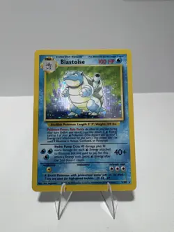 Blastoise 2/102 Base Set 1999 Holo Rare WOTC Pokemon Card TCG - Image 1