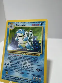 Blastoise 2/102 Base Set 1999 Holo Rare WOTC Pokemon Card TCG - Image 2