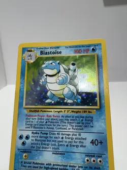 Blastoise 2/102 Base Set 1999 Holo Rare WOTC Pokemon Card TCG - Image 3