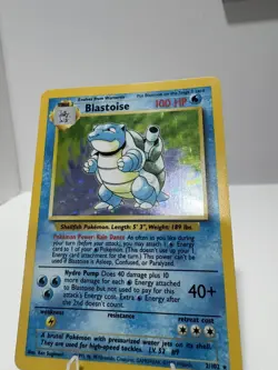 Blastoise 2/102 Base Set 1999 Holo Rare WOTC Pokemon Card TCG - Image 4