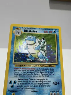 Blastoise 2/102 Base Set 1999 Holo Rare WOTC Pokemon Card TCG - Image 5