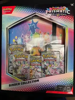 Pokemon TCG: Scarlet & Violet Prismatic Evolutions Binder Collection- New/Sealed - Image 1