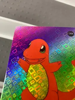 Pokemon Vintage Charmander Rainbow Prism Vending Sticker #188 - Image 4