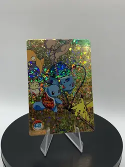 Pokemon Vintage Pocket Monsters Vending Holo Prism Sticker Pikachu Mew Psyduck - Image 4