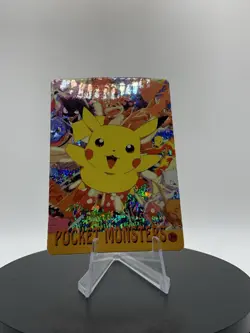 Vintage Pokemon Pocket Monsters #30 Vending Prism Holo Pikachu Charizard Mew - Image 2