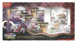 Pokemon Paldean Fates Great Tusk & Iron Treads EX Premium Collection Lot Of 2 - Image 1