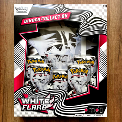 Pokemon TCG: Scarlet & Violet 10.5 White Flare Binder Collection Box - IN HAND!! - Image 1