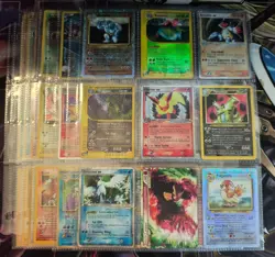 👹Lot of 54 Vintage Pokemon Collection Lot Flareon Ex & more! DAMAGED - Image 1