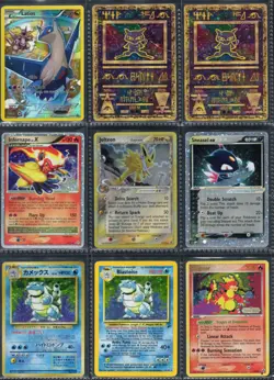 👹Lot of 54 Vintage Pokemon Collection Lot Flareon Ex & more! DAMAGED - Image 4