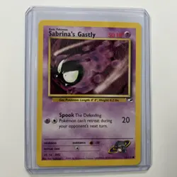 Sabrina's Gastly 93/132 Pokemon Gym Heroes Unlimited Common Mint - Image 1