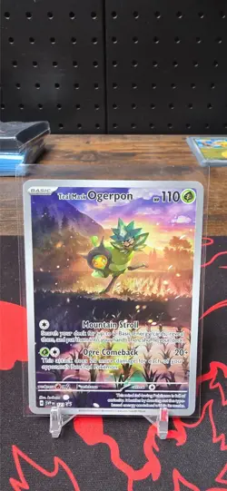 Pokemon 2024 Teal Mask Ogerpon SVP 123 NM - Image 1