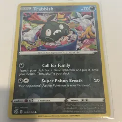 Trubbish Reverse Holo - 168/264 - Fusion Strike Pokemon 2021 - Image 1