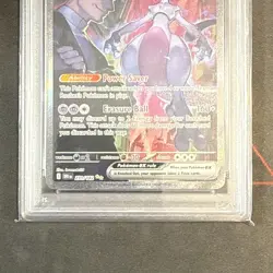 Pokemon TCG Team Rockets Mewtwo EX 231/182 Destined Rivals PSA 10 - Image 3