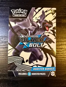Pokemon Scarlet & Violet Black Bolt Booster Bundle (6 Packs) NEW SEALED - Image 1