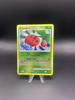 Pokemon Cherubi - 56/100 - Reverse Holo - Stormfront - [NM] - Image 1