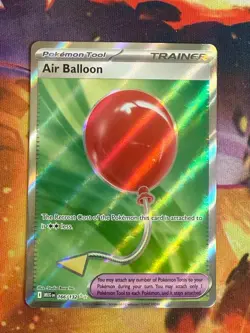 Air Balloon 166/132 Full Art Ultra Rare Holo Mega Evolution Pokemon TCG - Image 1