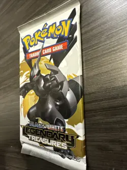 Pokemon Black and White Legendary Treasures Booster Pack Sealed Zekrom Art - Image 3