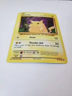 Pikachu 35/108 - XY Evolutions Cracked Ice Holo Pokemon TCG LP - Image 3