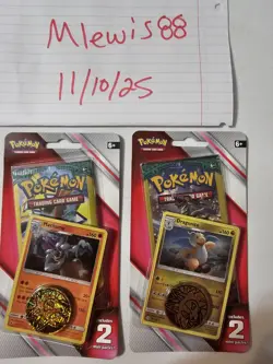 Pokemon TCG Lost Thunder & Guardians Rising Lot of 3 & 2 (2) Mini Packs Each - Image 3