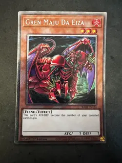 Gren Maju Da Eiza- RA04-EN124 - Platinum Secret Rare - Yu-Gi-Oh! - Image 1