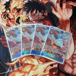 Jinbe OP14-049 SR PLAYSET (4) The Azure Seas Seven One Piece CCG ENGLISH - Image 1