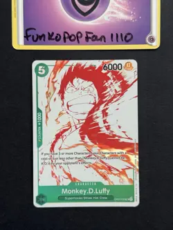 Monkey.D.Luffy OP07-033 3rd Anniversary Treasure Campaign Pack One Piece Promo - Image 1