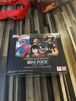 One Piece TCG - OP-09 Emperors in the New World Booster Box - English - Sealed - Image 1